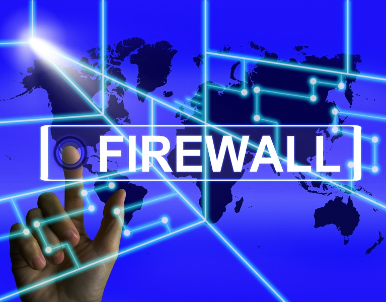 firewall-screen-refers-to-internet-safety-security-and-protection